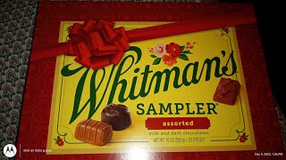 Whitmans Sampler Assorted Milk and Dark Chocolates At WALMARTS 598 [upl. by Htebezile507]