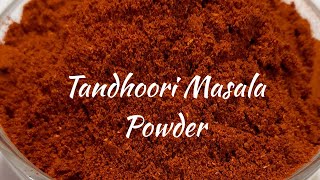 Tandoori Masala Powder Recipe in Tamil  Homemade Tandoori Masala Powder Recipe Tamil [upl. by Anuahsat926]