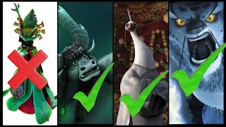 Why The Chameleon SUCKS  Reviewing All KUNG FU PANDA Villains [upl. by Morel]