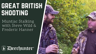 UK Deerhunting Series  Muntjac Stalking with Steve Wild amp Frederic Hanner [upl. by Ennyleuqcaj]