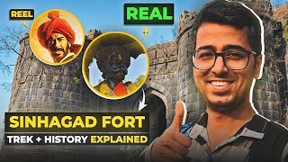 Sinhagad Fort Pune Trek amp History Explained in Hindi [upl. by Naek]