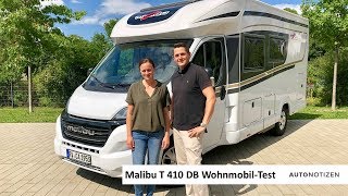 Malibu T 410 DB im WohnmobilTest Review 2019 [upl. by Eidoc581]