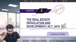 RERA Act Revision  Paper 6D  Economic Law  May 23 amp Nov 23 [upl. by Adiaj]