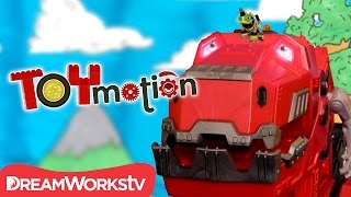 DinoTrux Opening Credits in Stop Motion I TOYMOTION [upl. by Sharyl]