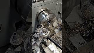 5C Collet Chuck Install always good to have another option for parts machining lathe [upl. by Housum]