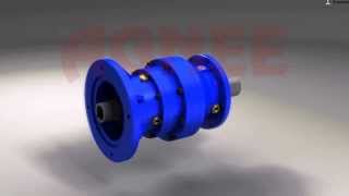 Planetry Gearbox Bevel Planetary Gearbox Foot Mounted  Flange Mounted Geared Motor [upl. by Berl221]