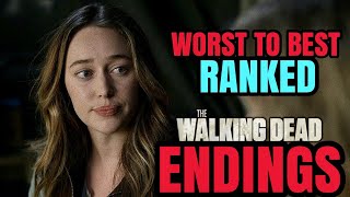 The Walking Dead Universe  All Endings RANKED [upl. by Zicarelli]