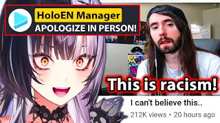 Shioris Manager saw Asmongold being Mad at Her and Said This 【Hololive EN】 [upl. by Anagrom]