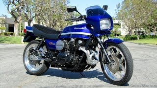 1981 Kawasaki GPZ 1100 Turbo Start and Run [upl. by Vershen]