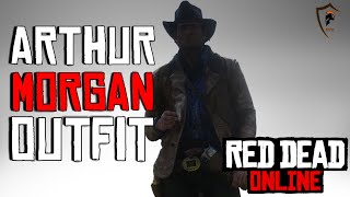 Arthur Morgan Red Dead Redemption 2 Outfit Guide  Red Dead Online [upl. by Eniawtna]