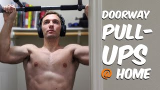 Gamer Shows How to do Pullups at Home Using Doorway Pullup Bar [upl. by Allimac]