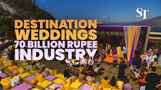 What goes into a destination wedding in India [upl. by Turnbull]