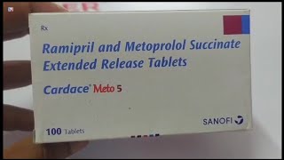 Cardace Meto 5 Tablet  Ramipril and Metoprolol Succinate Tablets  Cardace Meto 5mg Tablet Uses [upl. by Hyde456]