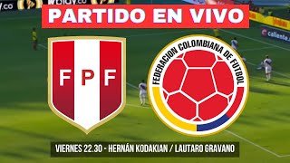 🔴 PERU vs COLOMBIA  ELIMINATORIAS  EN VIVO [upl. by Alaehs]