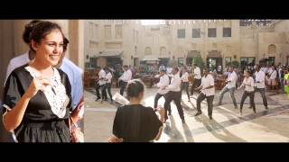 Flash Mob Proposal in Dubai Rahul Priya [upl. by Zweig]