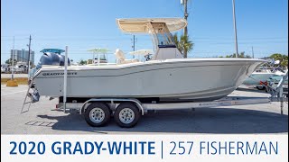 2020 GradyWhite 257 Fisherman  MarineMax Panama City Beach FL [upl. by Enois638]