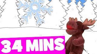 Counting Snowflakes Song  34 mins Songs Collection for Kids [upl. by Rutherfurd365]