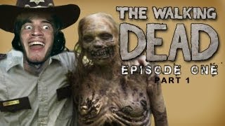 The Walking Dead  Lets Play  Episode 1 A New Day  Part 1  Walkthrough  Playthrough [upl. by Rawdan]