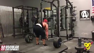 Dallas McCarvers 9 Week Out Back Workout [upl. by Teodora]