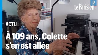 Mort de la pianiste Colette Maze star des réseaux sociaux à l’âge de 109 ans [upl. by Orvah360]