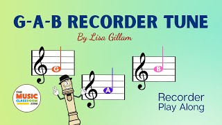 EASY Recorder Song for Beginners B A G [upl. by Anileba107]