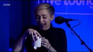 Miley Cyrus  Wrecking Ball BBC Radio 1 Live Lounge [upl. by Tanaka]