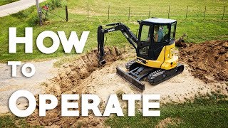 How To Operate  John Deere 35G [upl. by Rhonda]