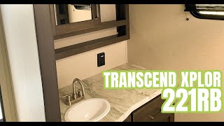 2023 Transcend Xplor 221RB HUGE REAR BATH  Primeaux RV [upl. by Irolav559]