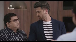 Simpolos new ad film starring Hrithik Roshan jo aap sab ‘Dekhte Reh Jaoge’ Hindi [upl. by Laryssa]