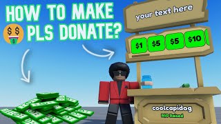 How to Make PLS DONATE  Roblox Studio Tutorial [upl. by Snave]