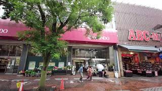 ＜有隣堂＞ 書店、横浜市中区伊勢佐木町、雨の日  Yurindo book store Isezakicho street rainy day [upl. by Alleiram]