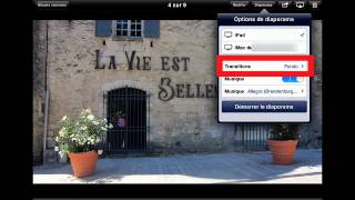 23 Comment creér un diaporama avec un iPad [upl. by Gallard]