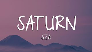 SZA  Saturn Lyrics [upl. by Kilan]