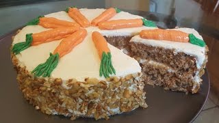 How to make a Carrot Cake from scratch [upl. by Eladnor]