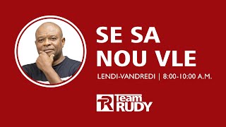 EN DIRECT  SE SA NOU VLE  INVITE  AYITI VIZYON  DIRI PEYI  VENDREDI 20 SEPTEMBRE 2024 [upl. by Nesiaj]