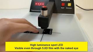 LCNDT DT 300 Densitometer Demo Video New [upl. by Nainatrad]