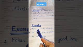 AdverbThe Definition of AdverbAdverb with examples [upl. by Sudnak800]