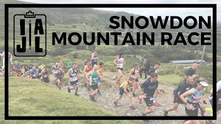 Snowdon International Race 2019  Running up Snowdon [upl. by Sedrul730]