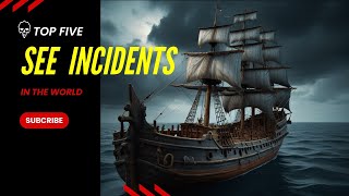 5 Shocking Sea Incidents Caught on Camera  Unbelievable Ocean Encounters [upl. by Cohbert]