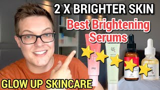 5 BEST BRIGHTENING SERUMS  Glowing Skin Guaranteed [upl. by Neirb]