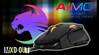 Roccat Kone Aimo RGB Gaming Mouse Review [upl. by Yarb]