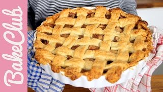 Apple Pie Gedeckter Apfelkuchen  BakeClub [upl. by Adnohsat345]