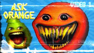 Annoying Orange  Analog Horror Ask Orange 91 shocktober [upl. by Oeflein]