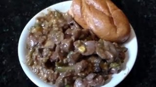 Chicken Gizzards Rice and Gravy  Southern Style Soul Food [upl. by Nymassej49]