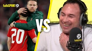 Jason Cundy WINDS UP Dean Saunders As Wales DONT Qualify For The Euros Losing On Pens Vs Poland 🤣😬 [upl. by Rania]