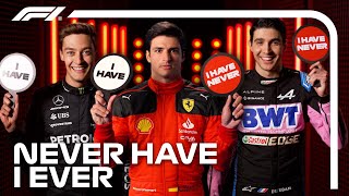 Never Have I Ever With Our 2023 F1 Drivers  Episode 1 [upl. by Gunner]