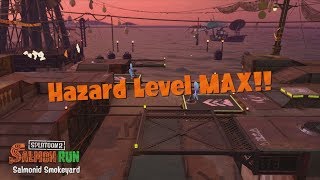 Splatoon 2  Salmon Run  Salmonid Smokeyard Hazard Level MAX [upl. by Sanjay]