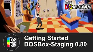 Getting Started with DOSBox Staging 0801 [upl. by Hosbein827]