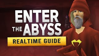 RS3 Enter the Abyss – Realtime Miniquest Guide [upl. by Hgielar]