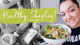 Gezond eten shoplog mijn wekelijkse boodschappen  Super lekkere kip salade recept [upl. by Enilorak197]